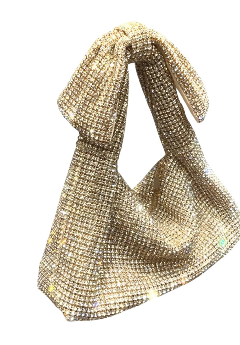 Gold sparkle strass bag β¨
