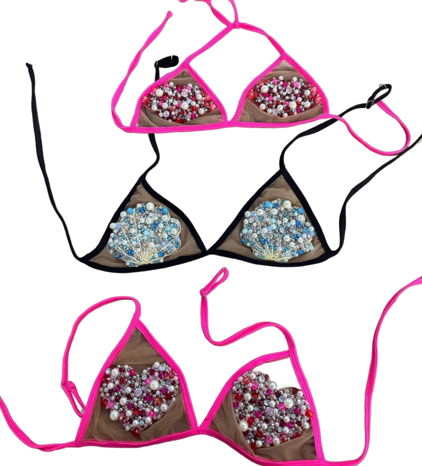 Mermaid bikini top