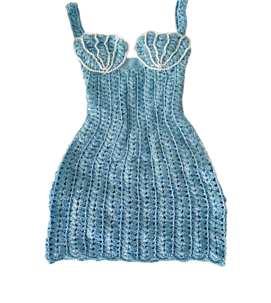Sereia dress blue