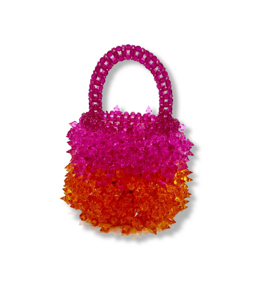 Tropical sunrise bag