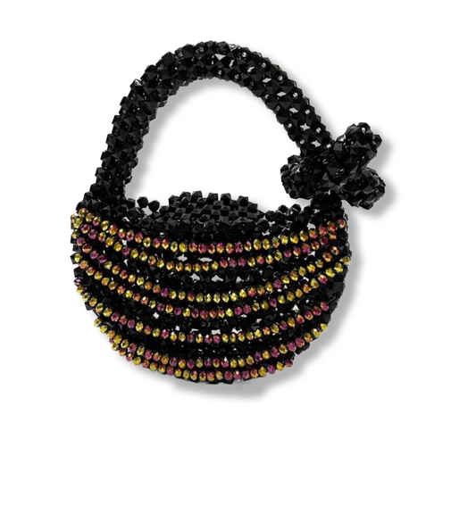 Aurora knot bag- black