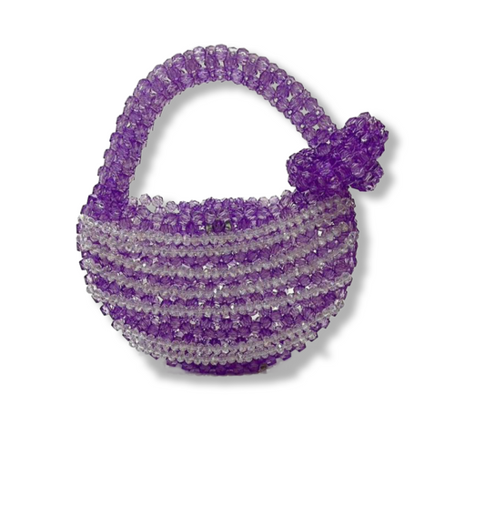 Aurora knot bag- purple
