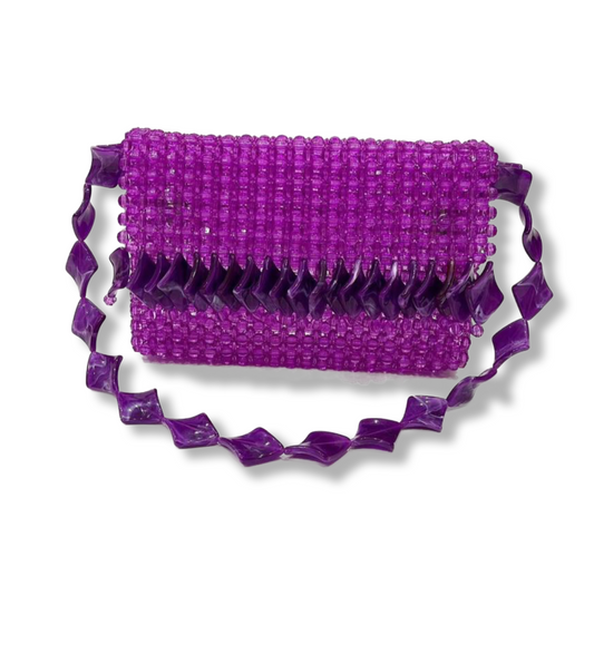 Rih shoulder bag- purple