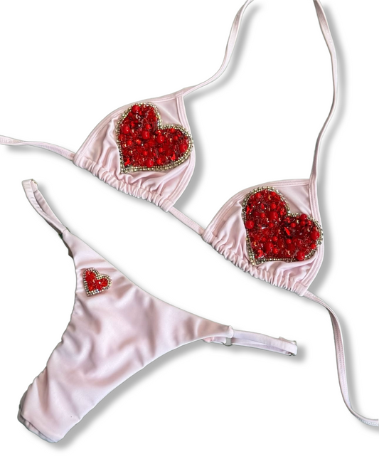 Love heart bikini