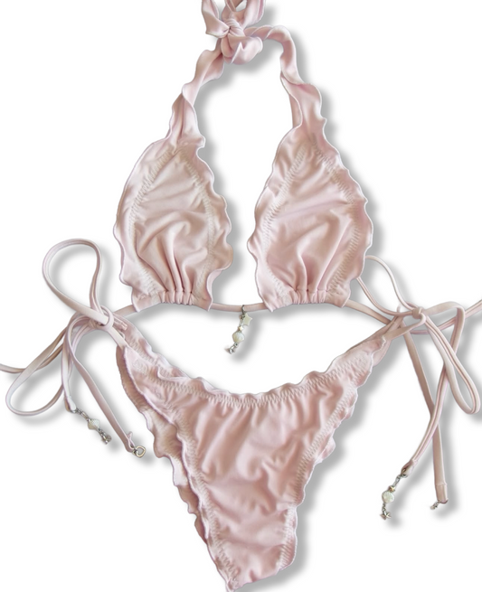 Pink pearl bikini